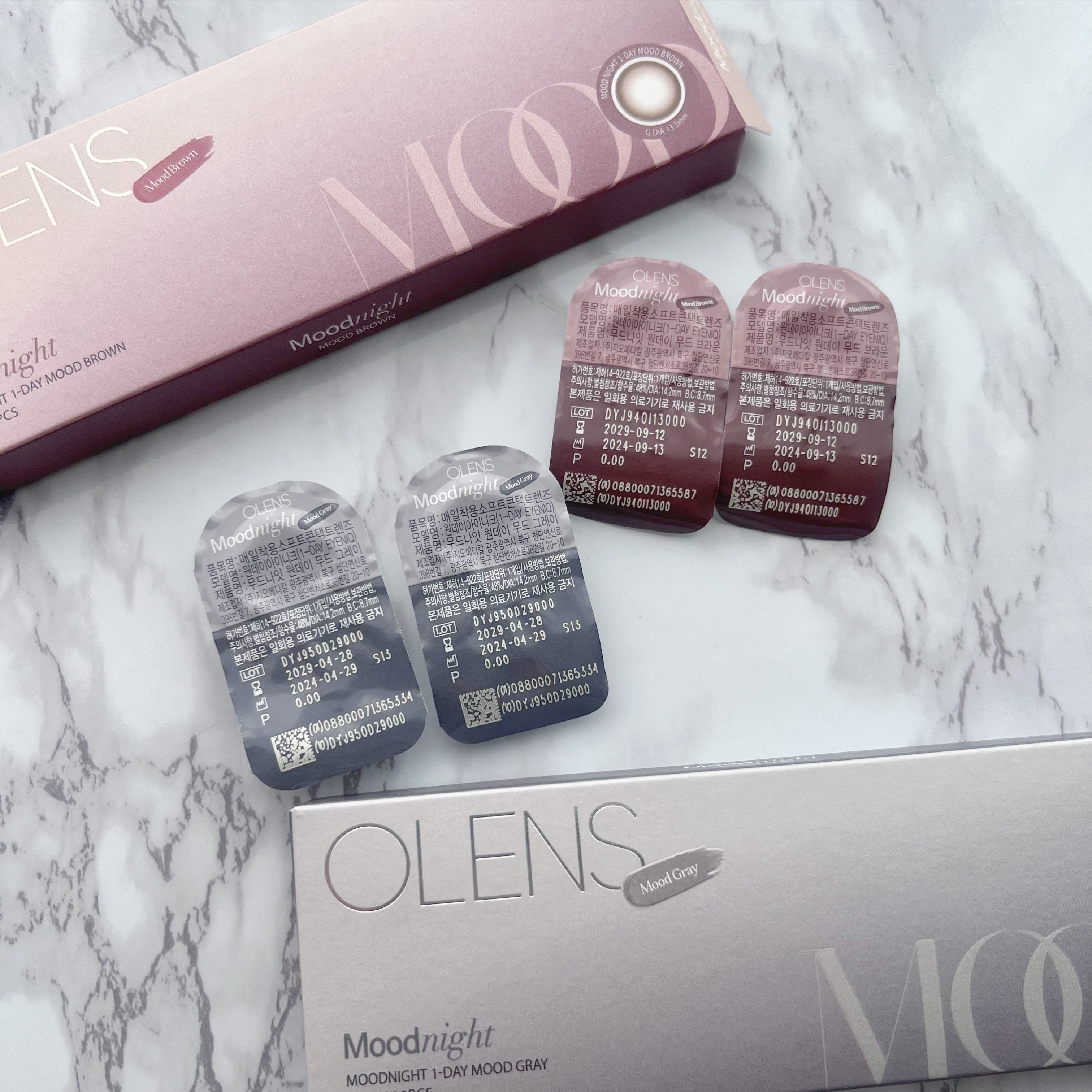 Moodnight 1day/OLENS/ワンデー（１DAY）カラコンを使ったクチコミ（3枚目）