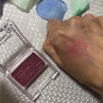 【旧品】パウダーチークス/キャンメイク/パウダーチークを使ったクチコミ(4枚目)