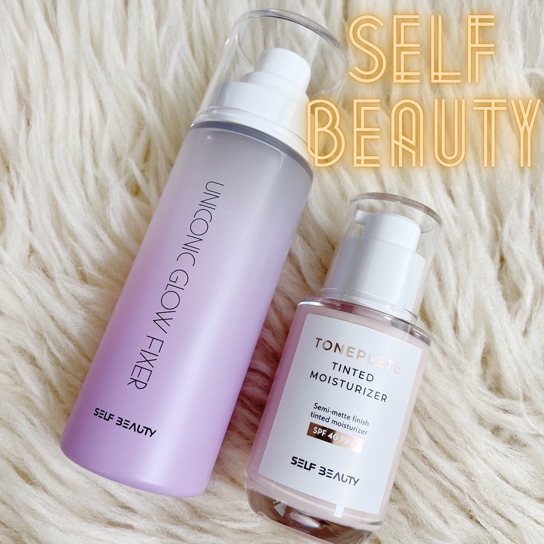 ユニコーン メイクアップグローフィックスミスト/SELF BEAUTY/フィックスミストを使ったクチコミ（1枚目）