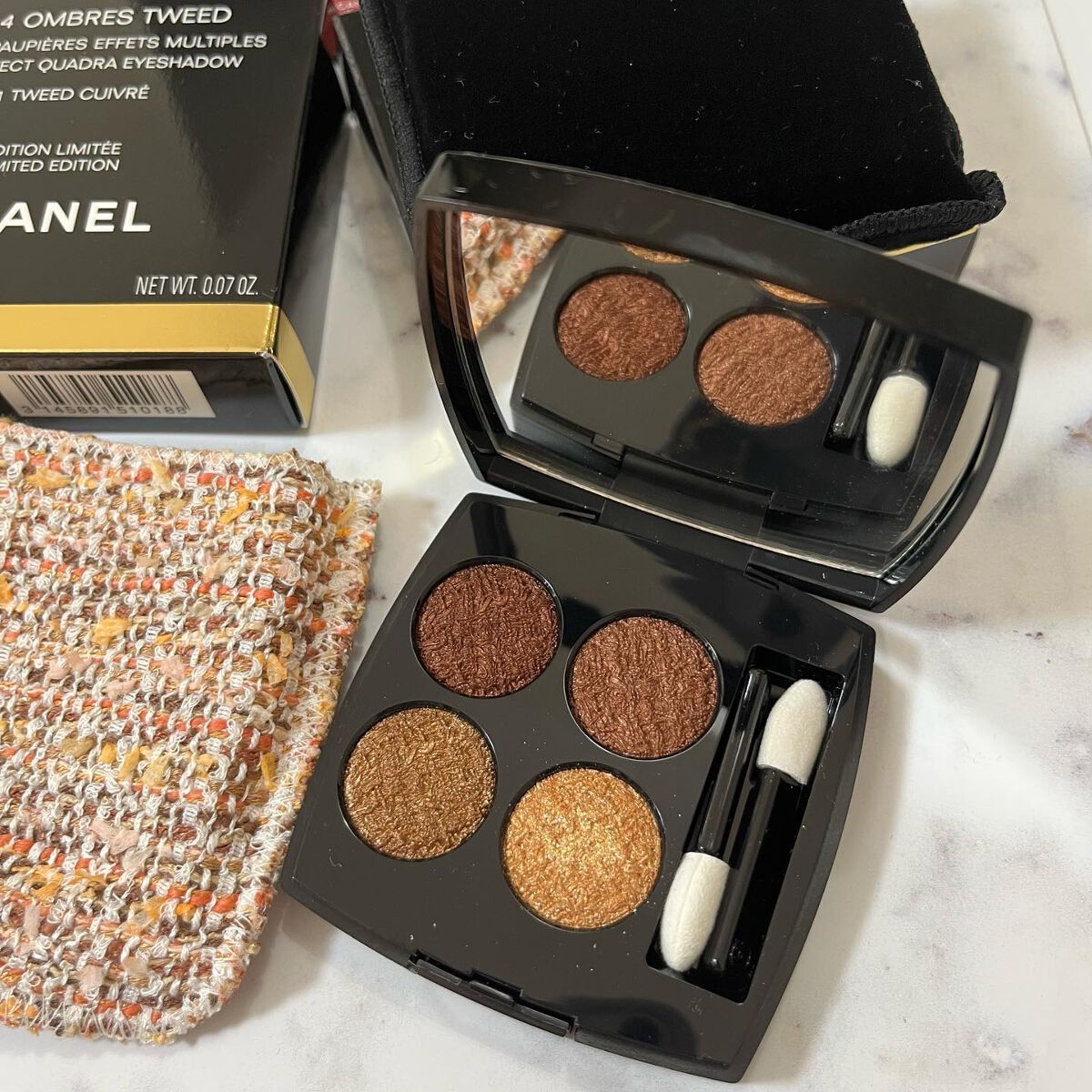 レ キャトル オンブル/CHANEL/アイシャドウパレットを使ったクチコミ（2枚目）