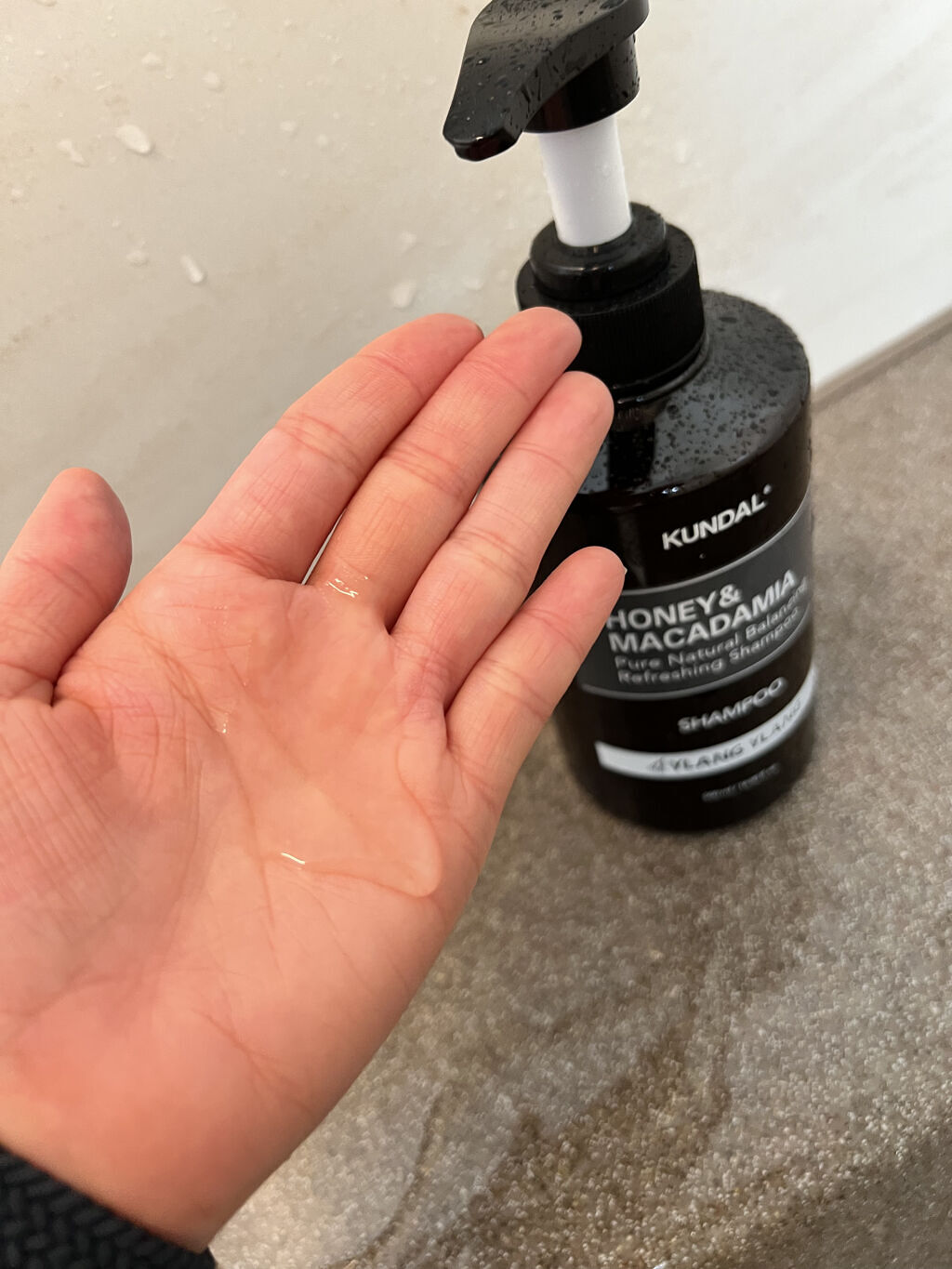 ハニー&マカデミアシャンプー／トリートメント  イランイラン Ylang ylang/KUNDAL/シャンプー・コンディショナーを使ったクチコミ（2枚目）