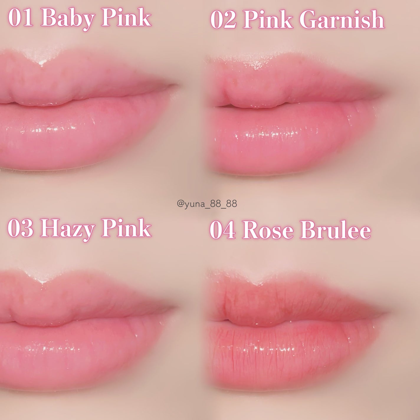 Dew Drop Pink Pairing/moumou/リップグロスを使ったクチコミ(4枚目)