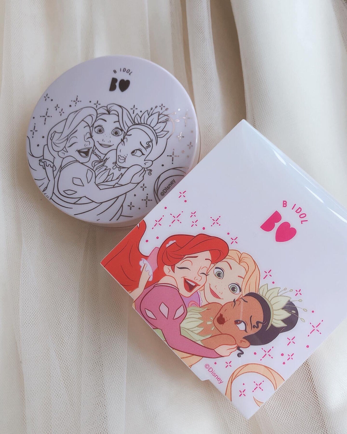 シルクアイスパウダー/b idol/ルースパウダーを使ったクチコミ（2枚目）