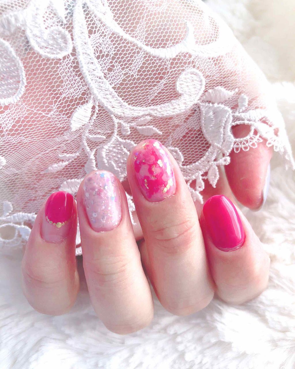 ミニネイル/パラドゥ/マニキュアを使ったクチコミ（2枚目）