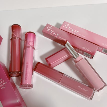 シアーティンテッドスティック/rom&nd/口紅を使ったクチコミ(8枚目)