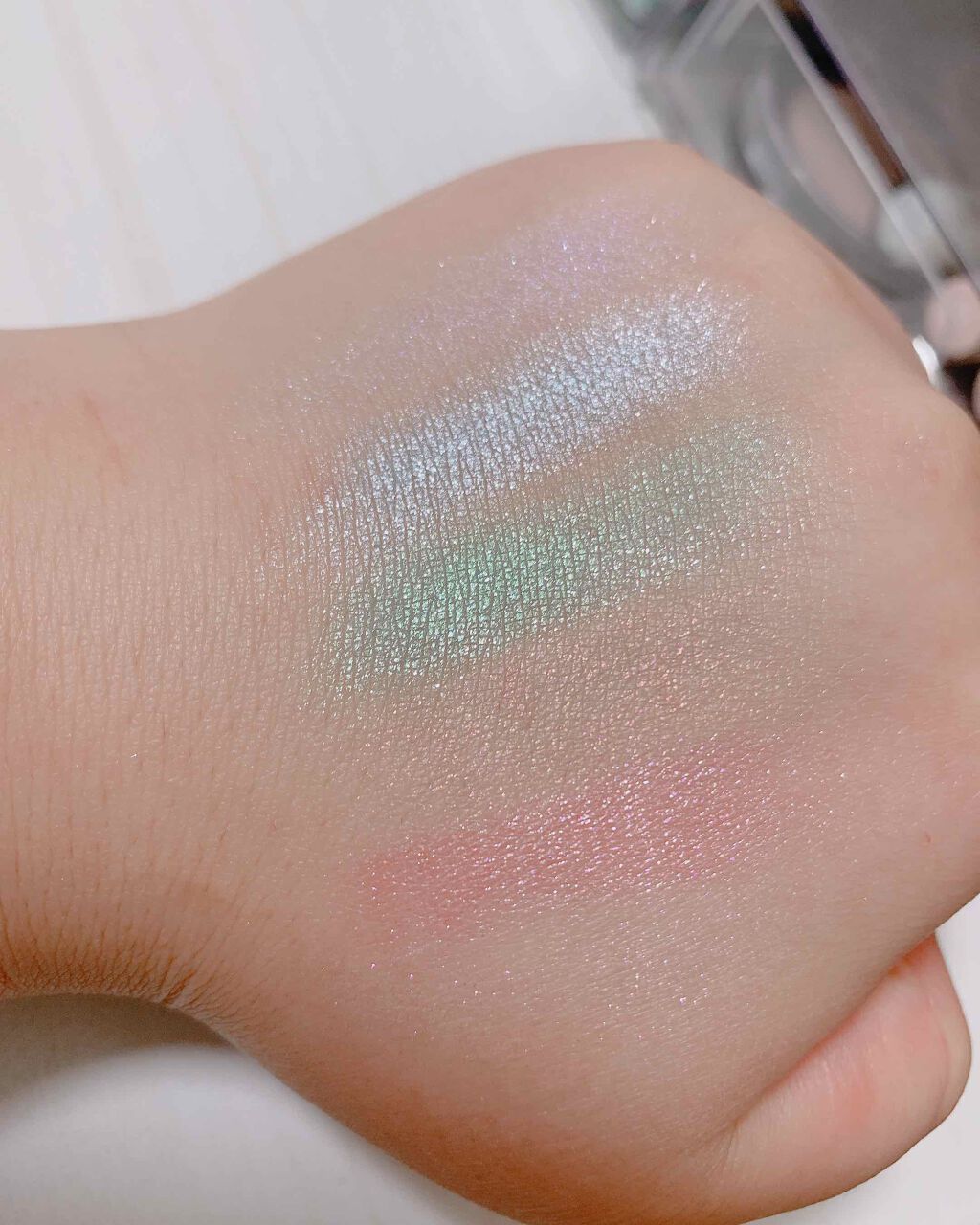 miia 6色アイシャドウ/DAISO/アイシャドウパレットを使ったクチコミ(7枚目)