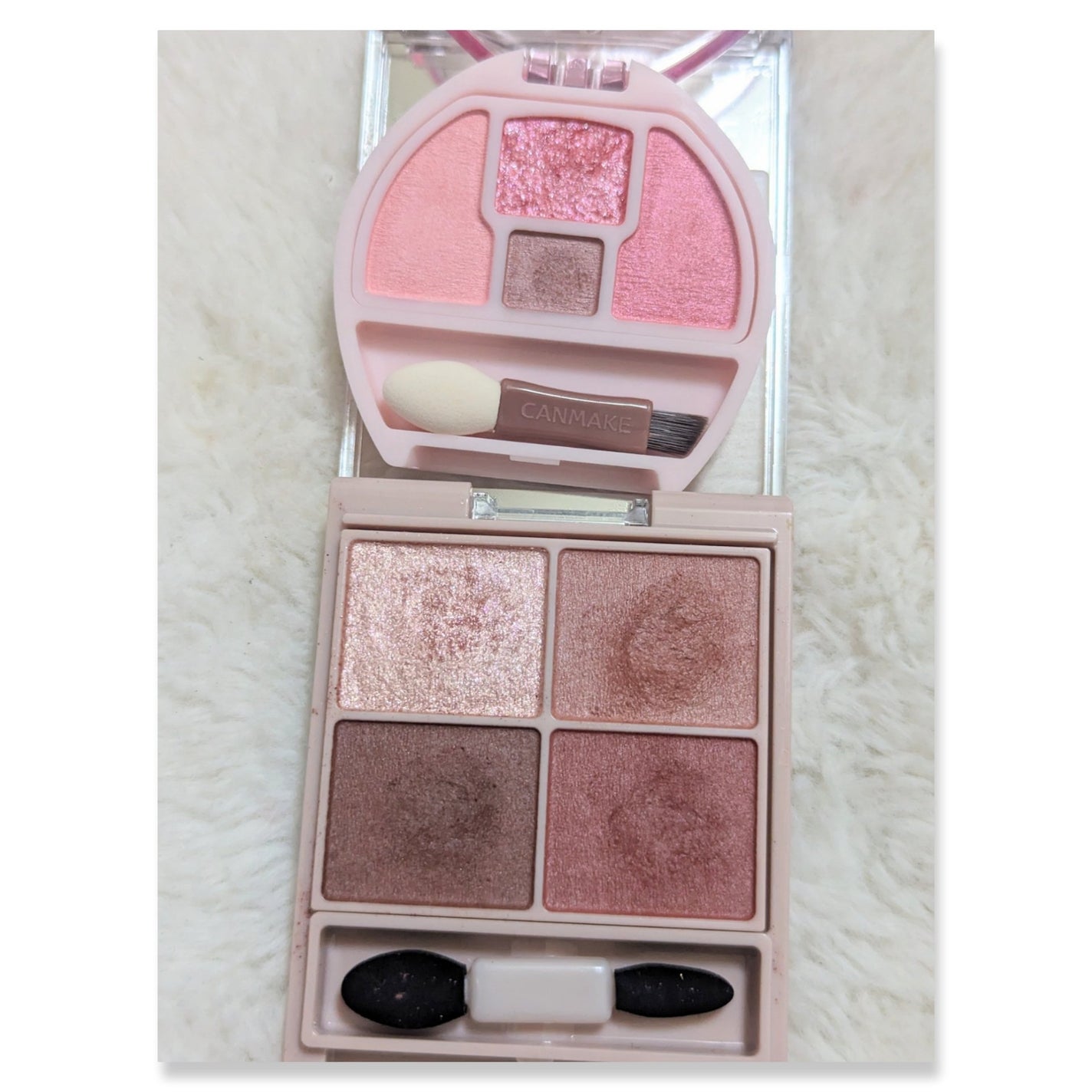 シルキースフレアイズ(マットタイプ)/キャンメイク/アイシャドウパレットを使ったクチコミ(3枚目)