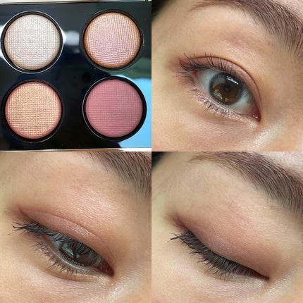 リュクス アイシャドウ クォード グロウ ウィズ ラブ コレクション/BOBBI BROWN/アイシャドウパレットを使ったクチコミ(4枚目)