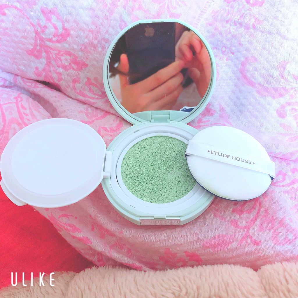 エニークッション カラーコレクター/ETUDE/化粧下地を使ったクチコミ（3枚目）