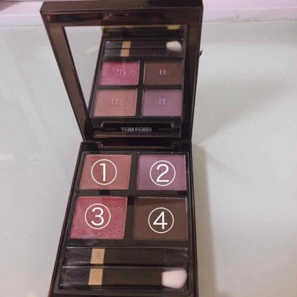 アイ カラー クォード/TOM FORD BEAUTY/アイシャドウパレットを使ったクチコミ(1枚目)
