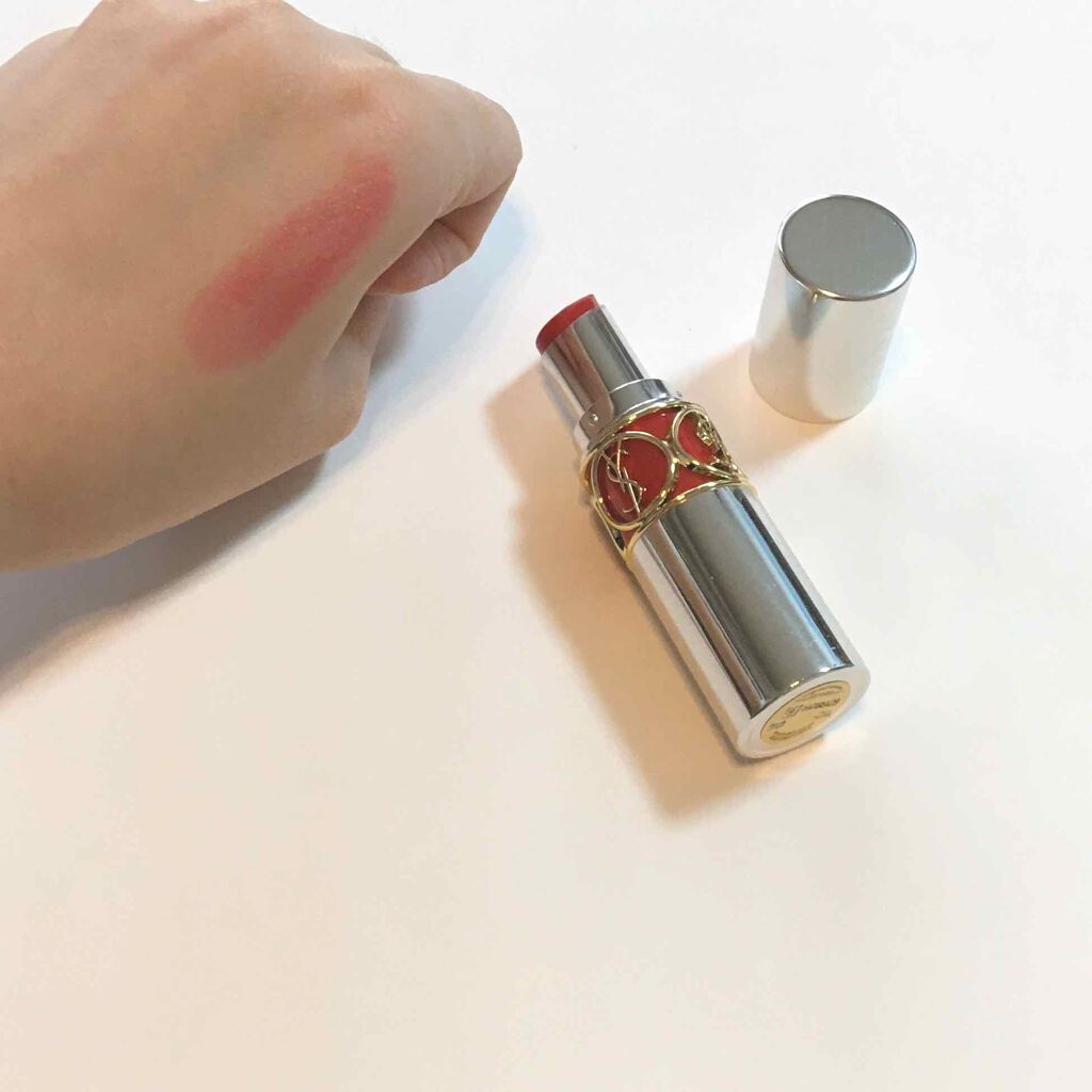 ヴォリュプテ プランプインカラー/YVES SAINT LAURENT BEAUTE/口紅を使ったクチコミ(2枚目)