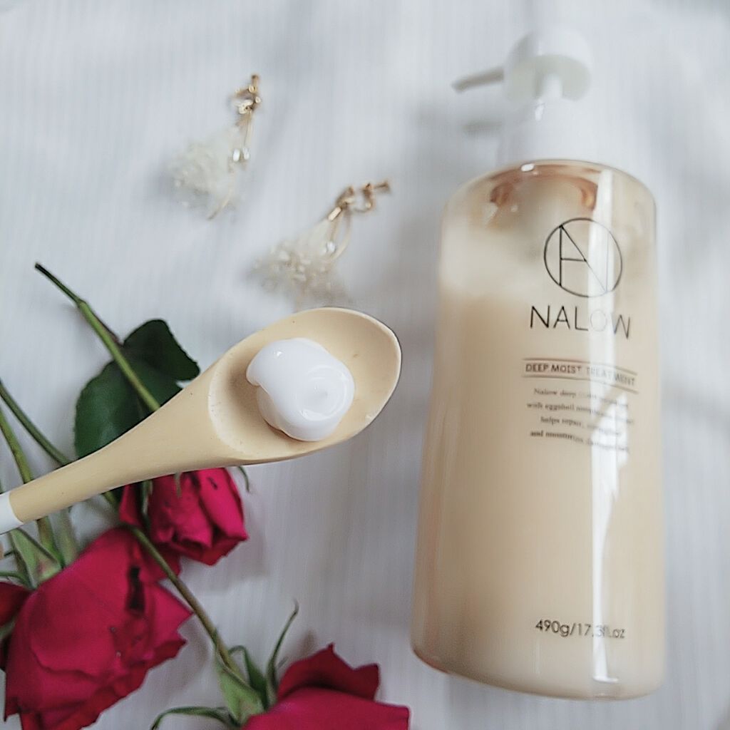 ディープモイスト シャンプー／トリートメント/NALOW/市販シャンプーを使ったクチコミ（3枚目）