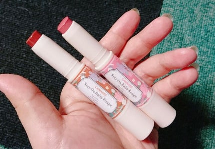 ステイオンバームルージュ/キャンメイク/口紅を使ったクチコミ(1枚目)