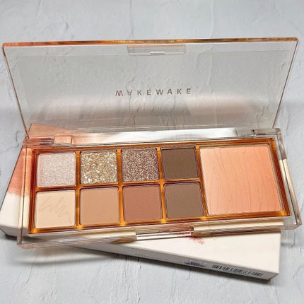 ミックスブラーリングアイパレット/wakemake/マルチパレットを使ったクチコミ(1枚目)