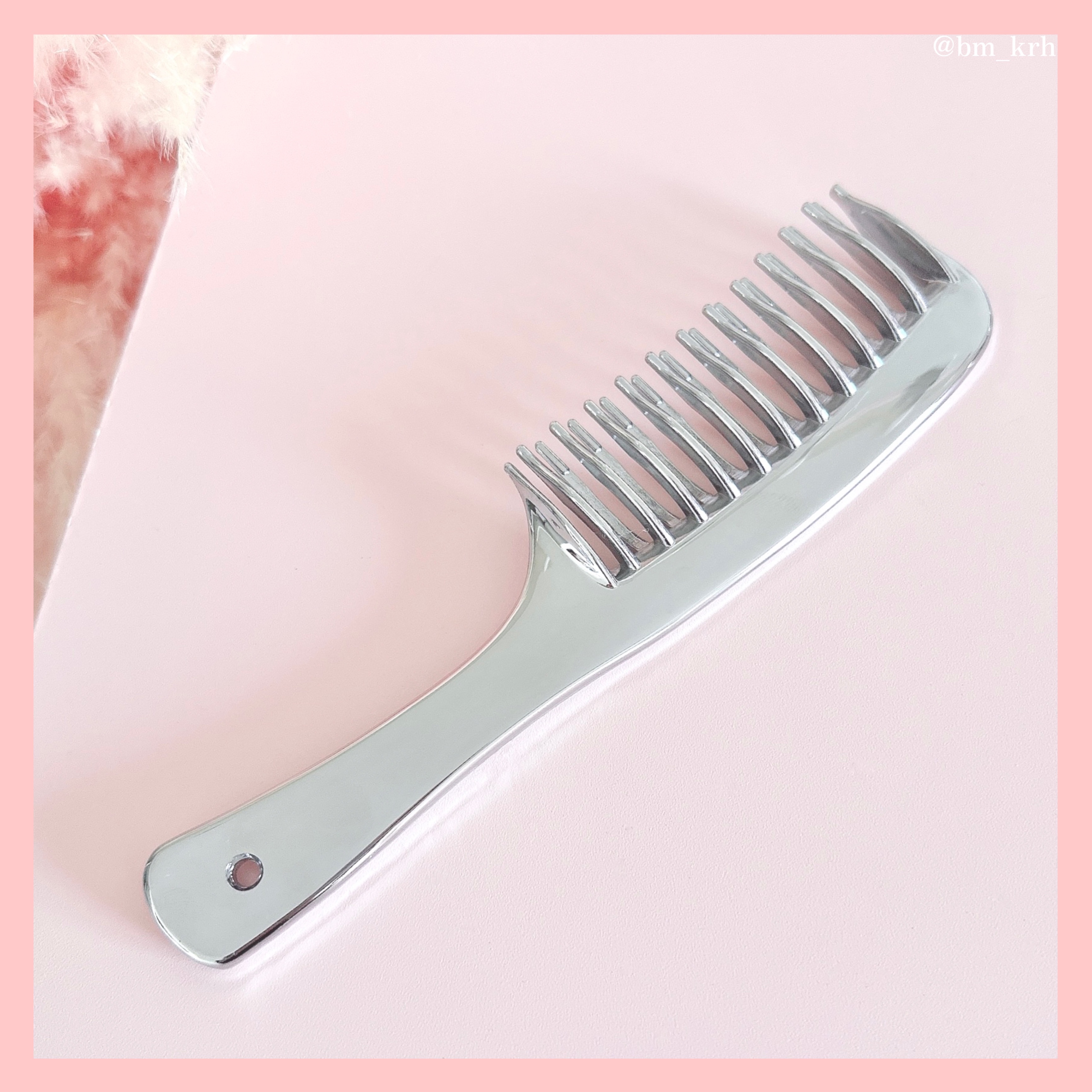 フラットヘア  デタングルコーム/SHOBIDO/ヘアコームを使ったクチコミ（3枚目）