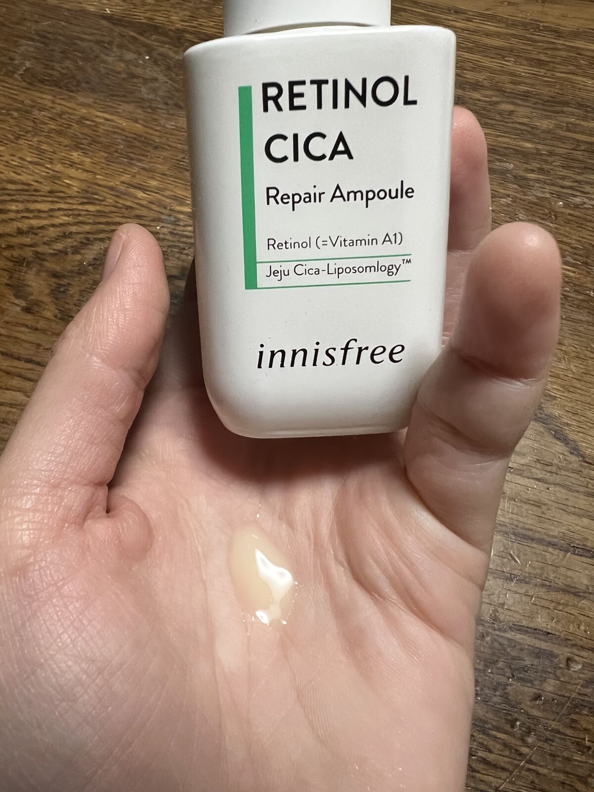 レチノール　シカ　リペア　セラム/innisfree/美容液を使ったクチコミ（2枚目）