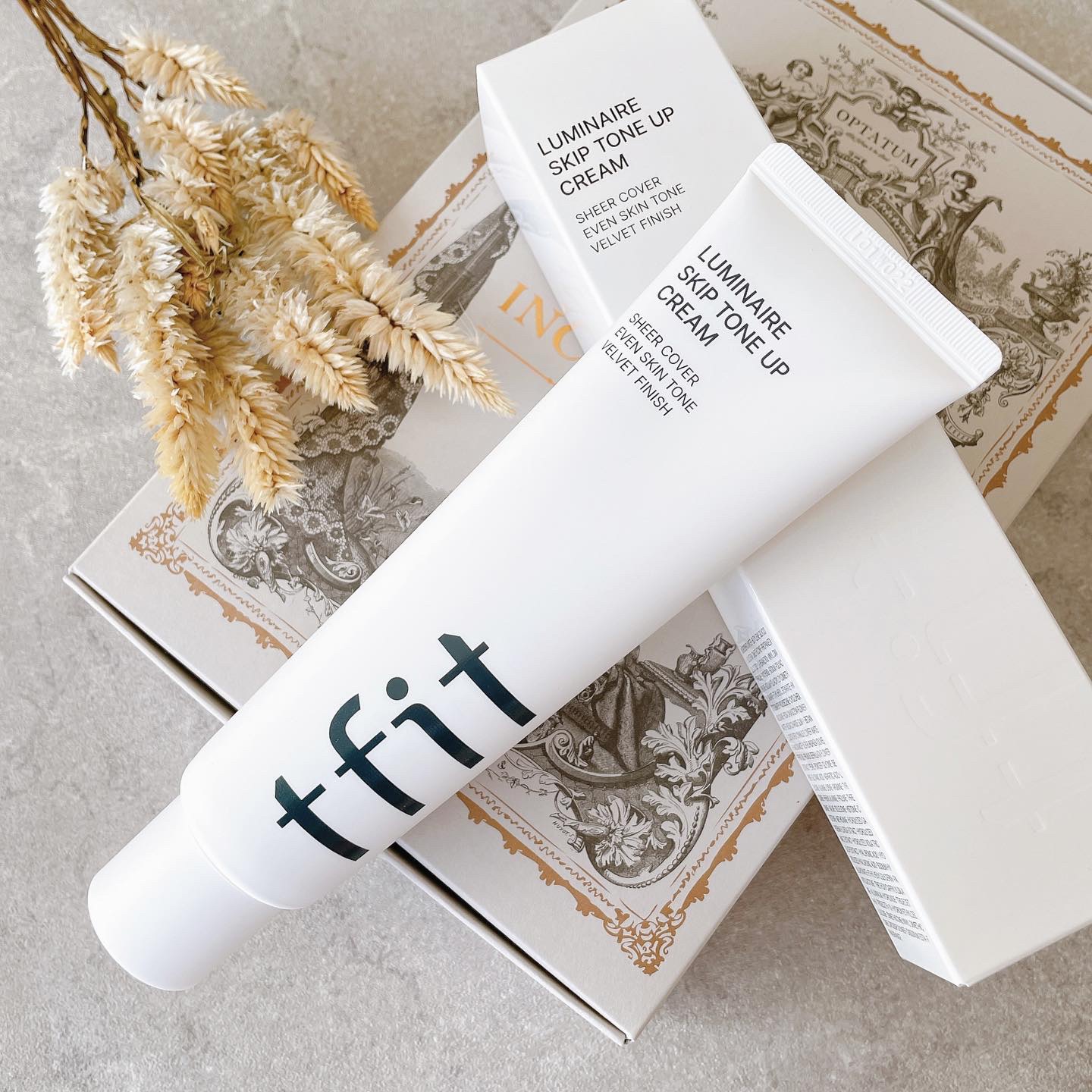 ルミネールスキップトーンアップクリーム/TFIT/化粧下地を使ったクチコミ（1枚目）