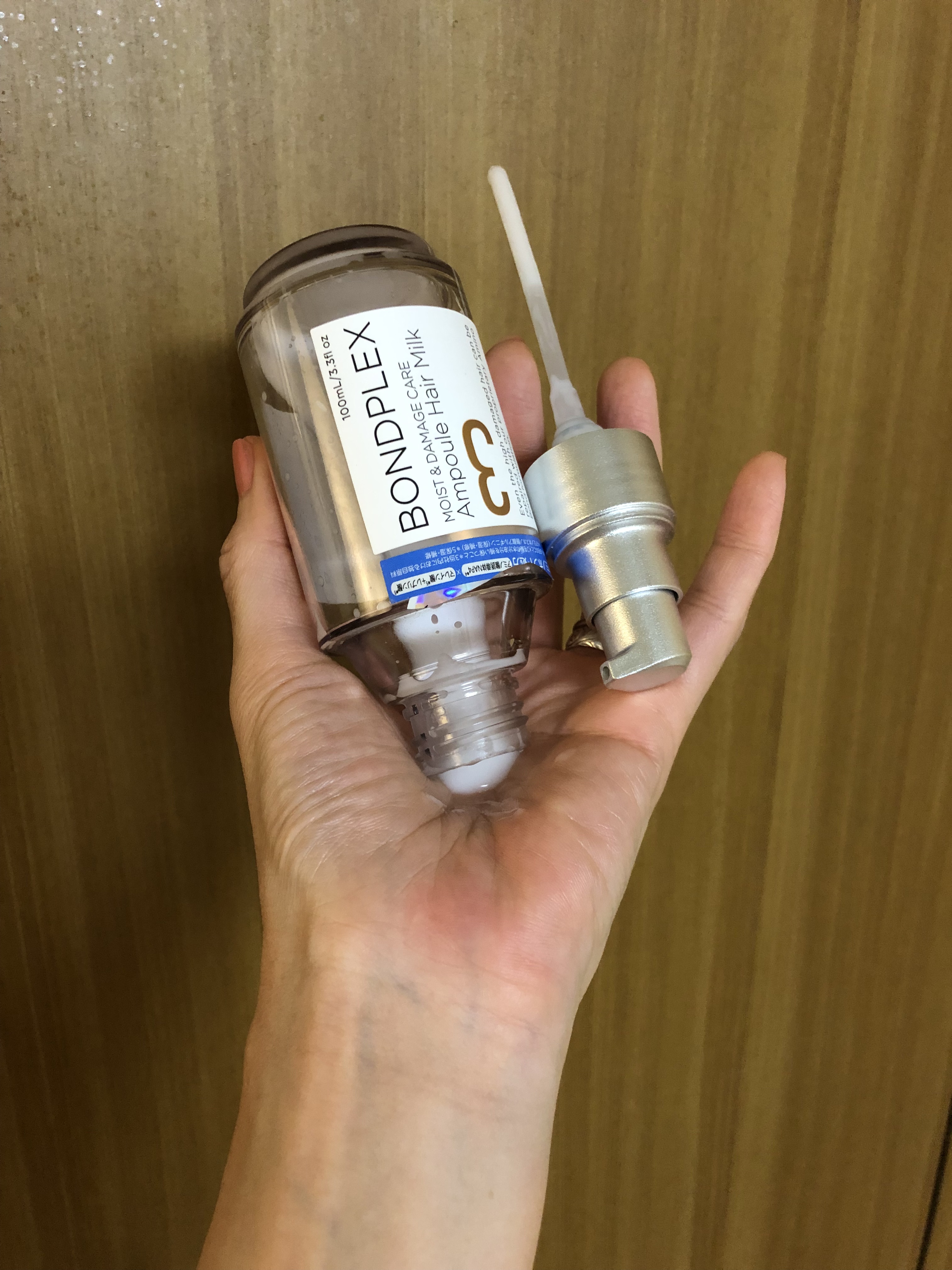 モイスト＆ダメージケア アンプルミルク/ボンドプレックス/ヘアミルクを使ったクチコミ（2枚目）