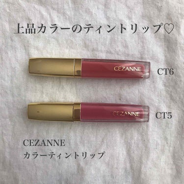 カラーティントリップ/CEZANNE/口紅を使ったクチコミ（1枚目）