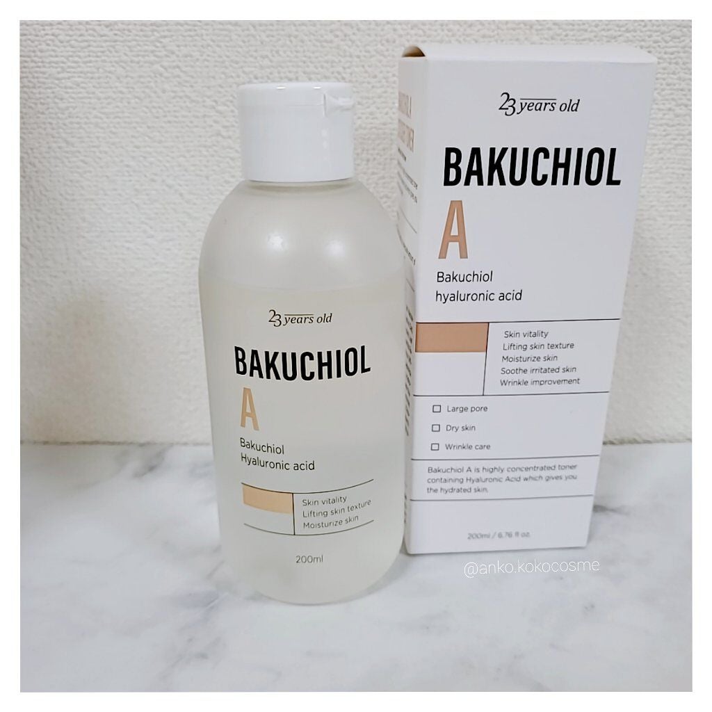 バクチオールAステッカートナー/23years old/化粧水を使ったクチコミ(2枚目)