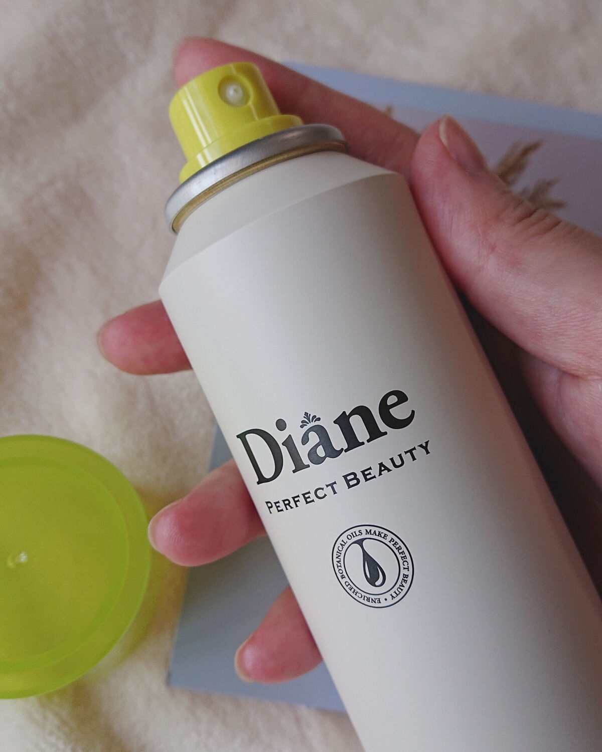 パーフェクトビューティードライシャンプー フレッシュシトラスペアの香り フレッシュシトラスペアの香り 95g/ダイアン/ドライシャンプーを使ったクチコミ（2枚目）