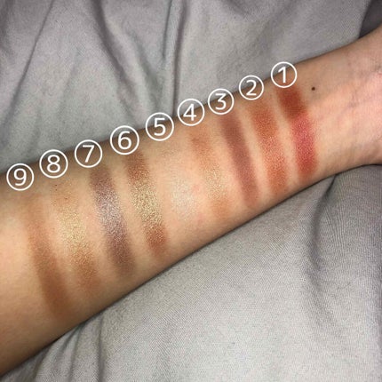 UR GLAM BLOOMING EYE COLOR PALETTE/U R GLAM/アイシャドウパレットを使ったクチコミ(3枚目)