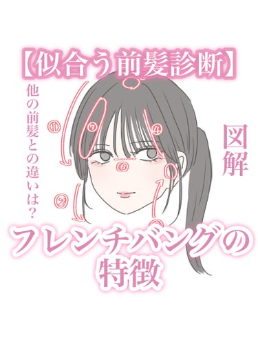 【似合う前髪診断】フレンチバングの特徴と他の前髪との違い✍🏻🎀


今大流行中の似合う前髪診断！
診断してみたけど診断結果の前髪がどんな前髪なのかネットで探してもあんまり載ってないですよね...😭

今