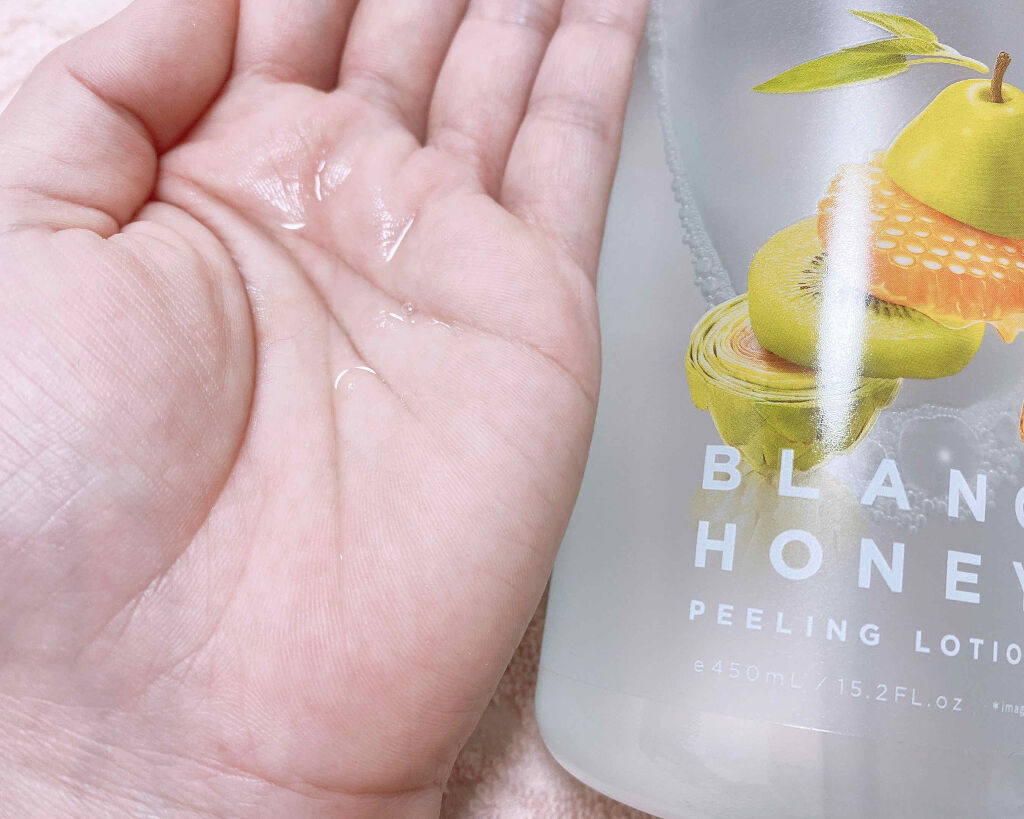 ピーリングローション/ブランハニー/ブースター・導入液を使ったクチコミ（2枚目）