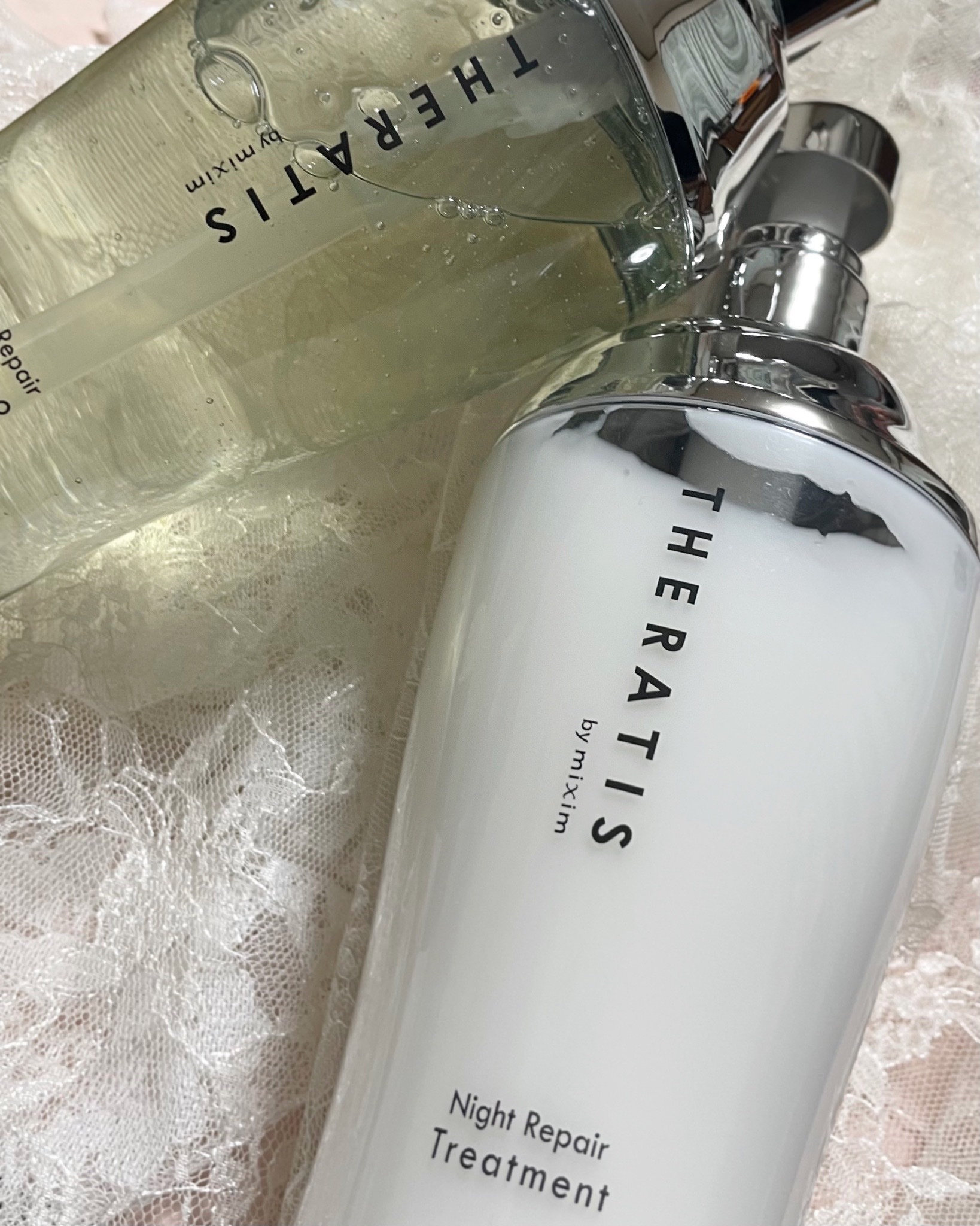 ナイトリペア シャンプー/ヘアトリートメント/THERATIS/シャンプー・コンディショナーを使ったクチコミ（1枚目）