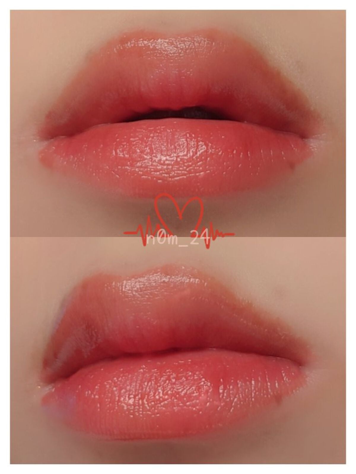 ジューシーラスティングティント/rom&nd/リップティントを使ったクチコミ(4枚目)