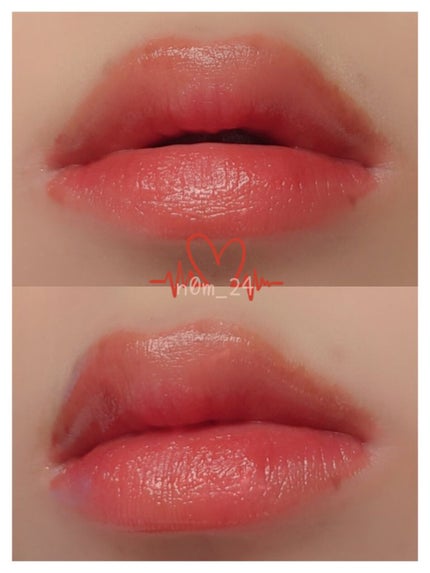 ジューシーラスティングティント/rom&nd/リップティントを使ったクチコミ(4枚目)