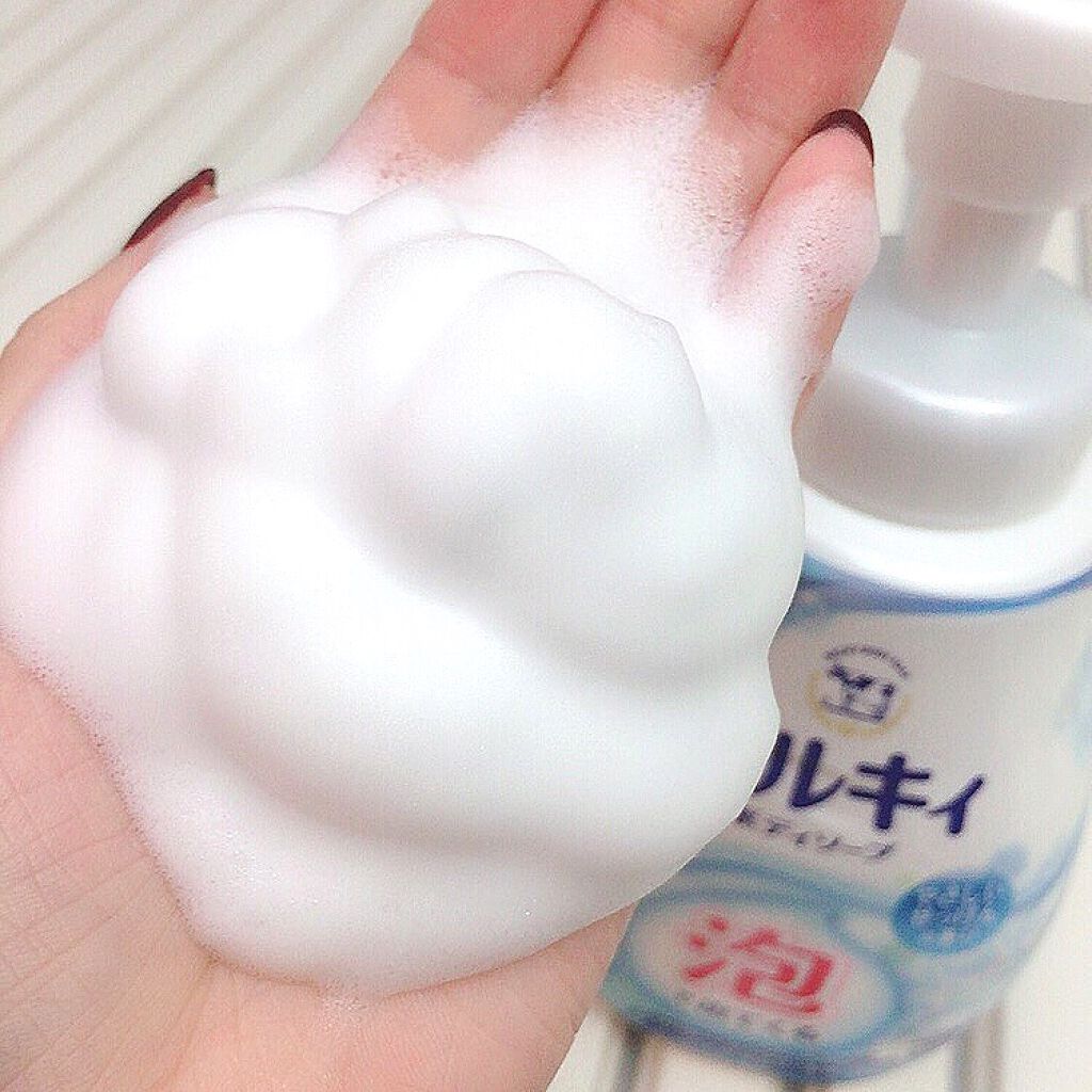 泡で出てくる ミルキィボディソープ やさしいせっけんの香り/ミルキィ/ボディソープを使ったクチコミ（3枚目）