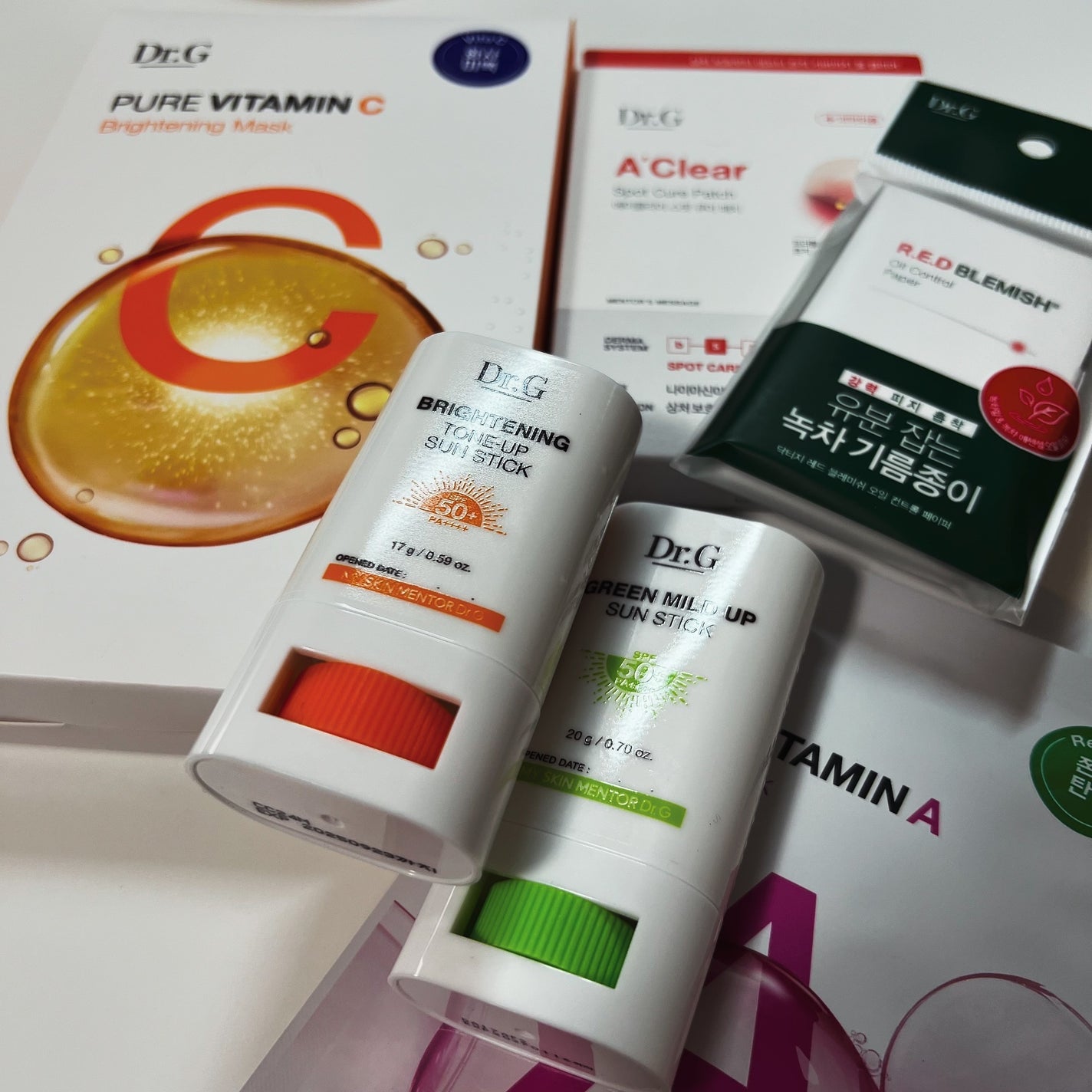 グリーンマイルドサンスティック SPF50+ PA++++/Dr.G/日焼け止めスティックを使ったクチコミ(1枚目)