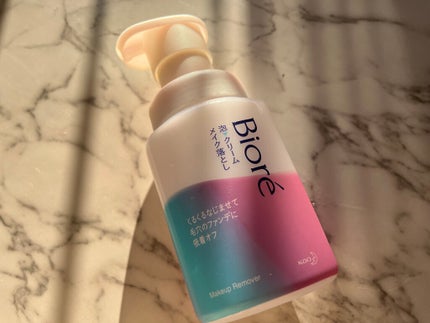 泡クリームメイク落とし/ビオレ/クレンジングクリームを使ったクチコミ(2枚目)