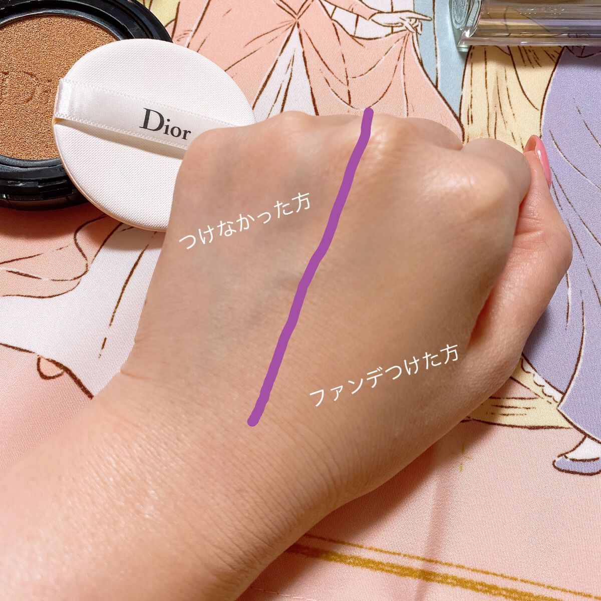 アリッサム on LIPS 「DIOR♡半縛りメイク大好きなDIORのコスメ🌸今日はDIOR..」(4枚目)