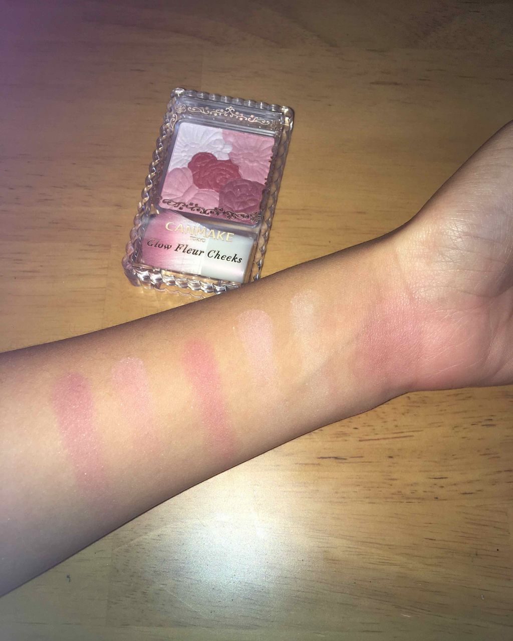 グロウフルールチークス/キャンメイク/パウダーチークを使ったクチコミ(2枚目)