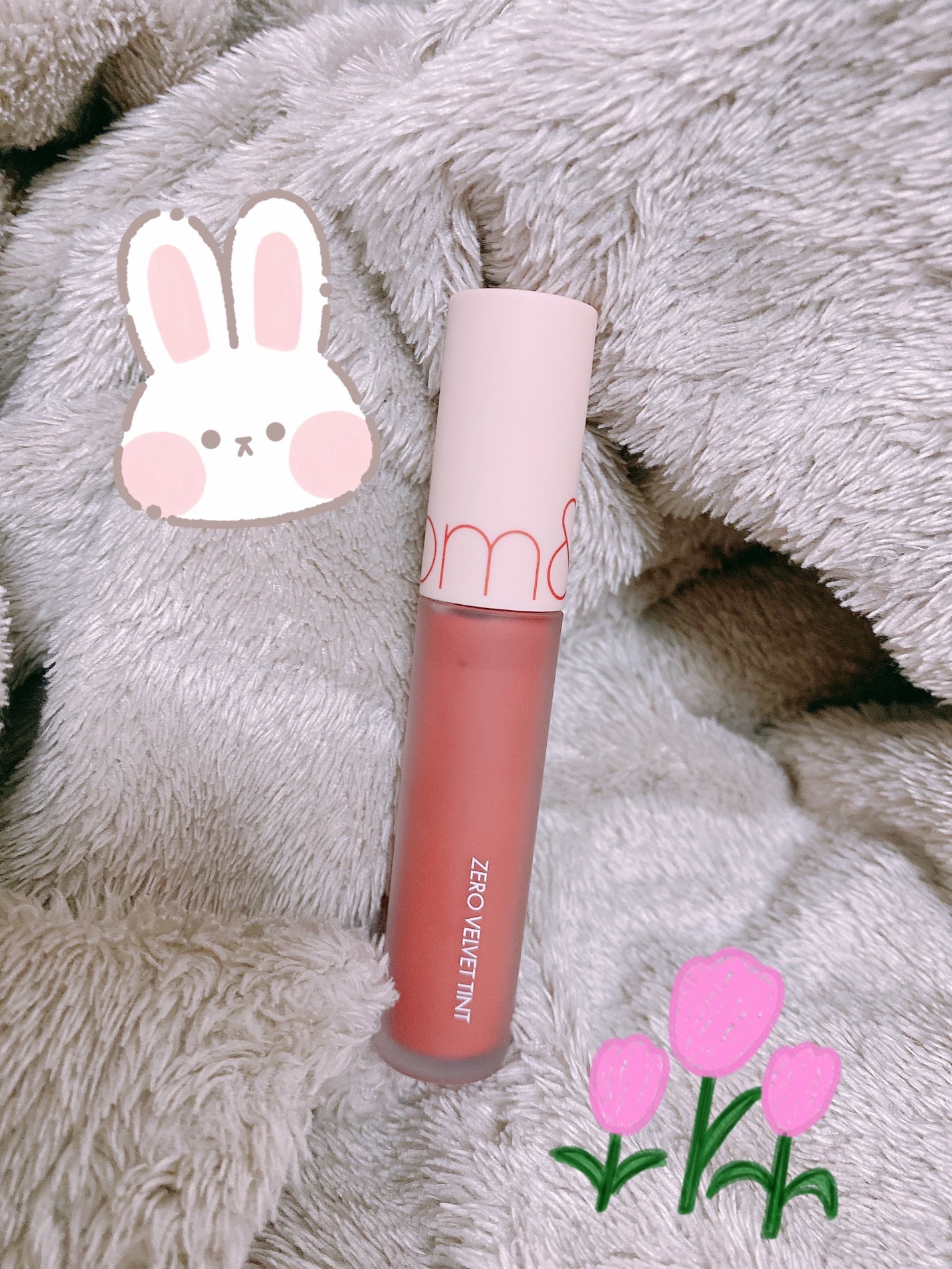 ゼロベルベットティント/rom&nd/リップティントを使ったクチコミ(1枚目)