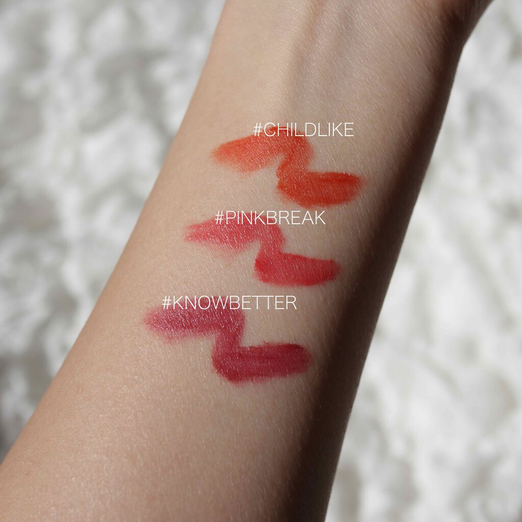 3CE ベルベット リップティント/3CE/リップティントを使ったクチコミ（2枚目）