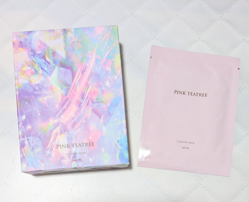 ピンクティーツリーマスクパック/APLIN/シートマスク・パックを使ったクチコミ(1枚目)