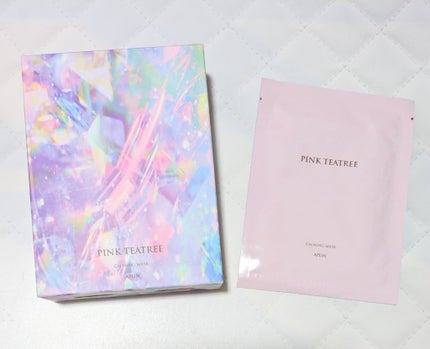 ピンクティーツリーマスクパック/APLIN/シートマスク・パックを使ったクチコミ(1枚目)