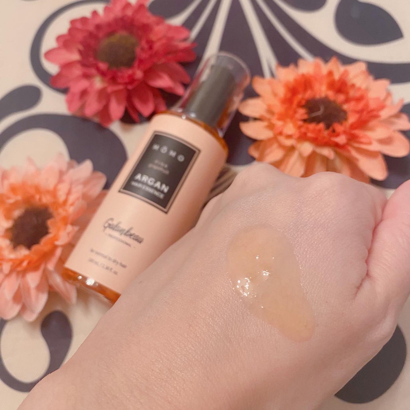 モモアルガンヘアエッセンス/ガランビュー/ヘアオイルを使ったクチコミ(2枚目)