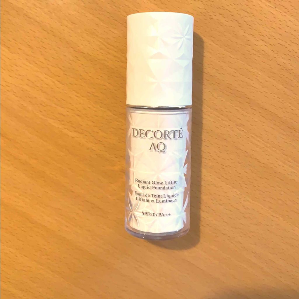 AQ スキン フォルミング リキッドファンデーション/DECORTÉ/リキッドファンデーションを使ったクチコミ（1枚目）