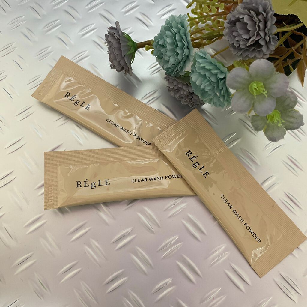 クリアウォッシュパウダー〈酵素洗顔パウダー〉/REgLE/洗顔パウダーを使ったクチコミ（3枚目）