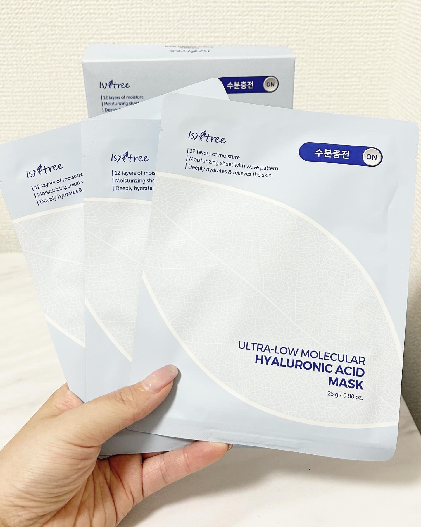 超低分子シートマスク/Isntree/シートマスク・パックを使ったクチコミ（1枚目）