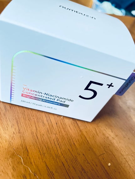 5番 白玉グルタチオンCフィルムパッド/numbuzin/トナーパッドを使ったクチコミ(5枚目)