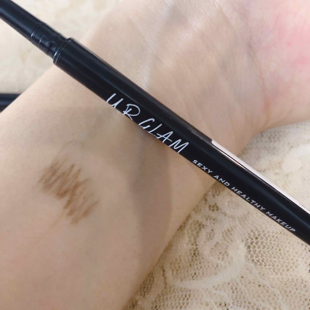 スリムスケッチアイブロウペンシル/U R GLAM/アイブロウペンシルを使ったクチコミ（3枚目）