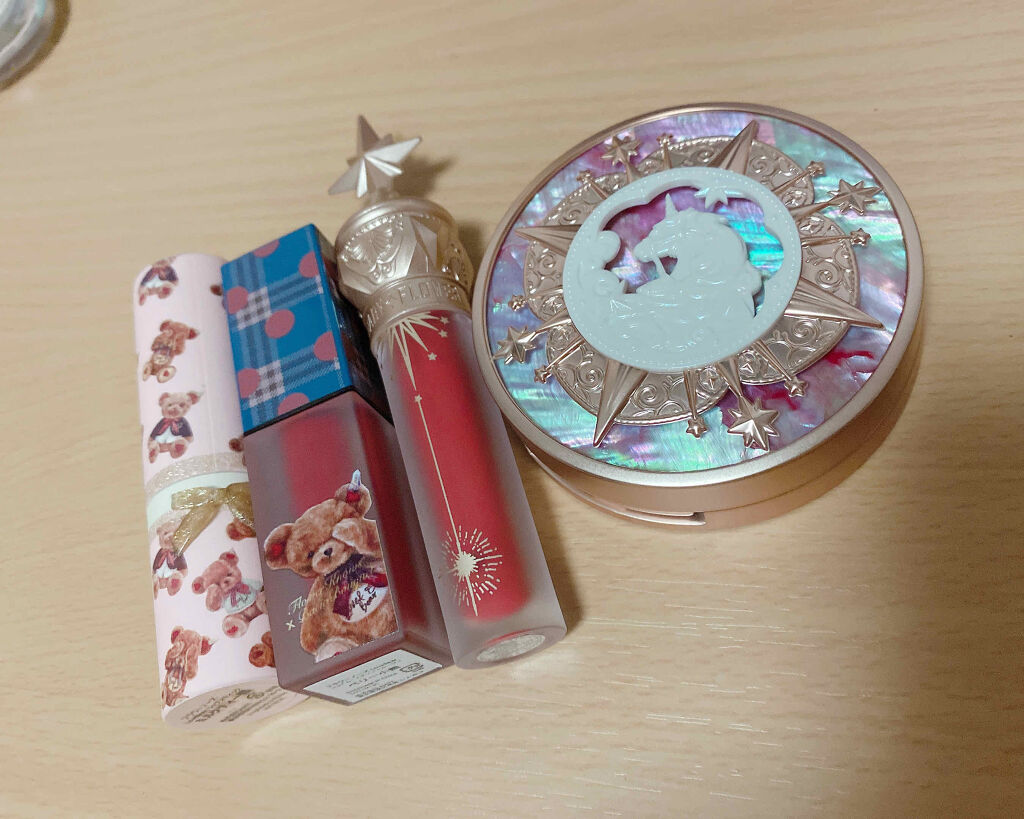 LoveBear ココアムースティントルージュ/FlowerKnows/リップティントを使ったクチコミ（2枚目）