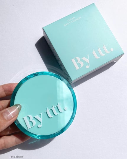 クリアデイリークッション/By ttt./クッションファンデーションを使ったクチコミ(9枚目)