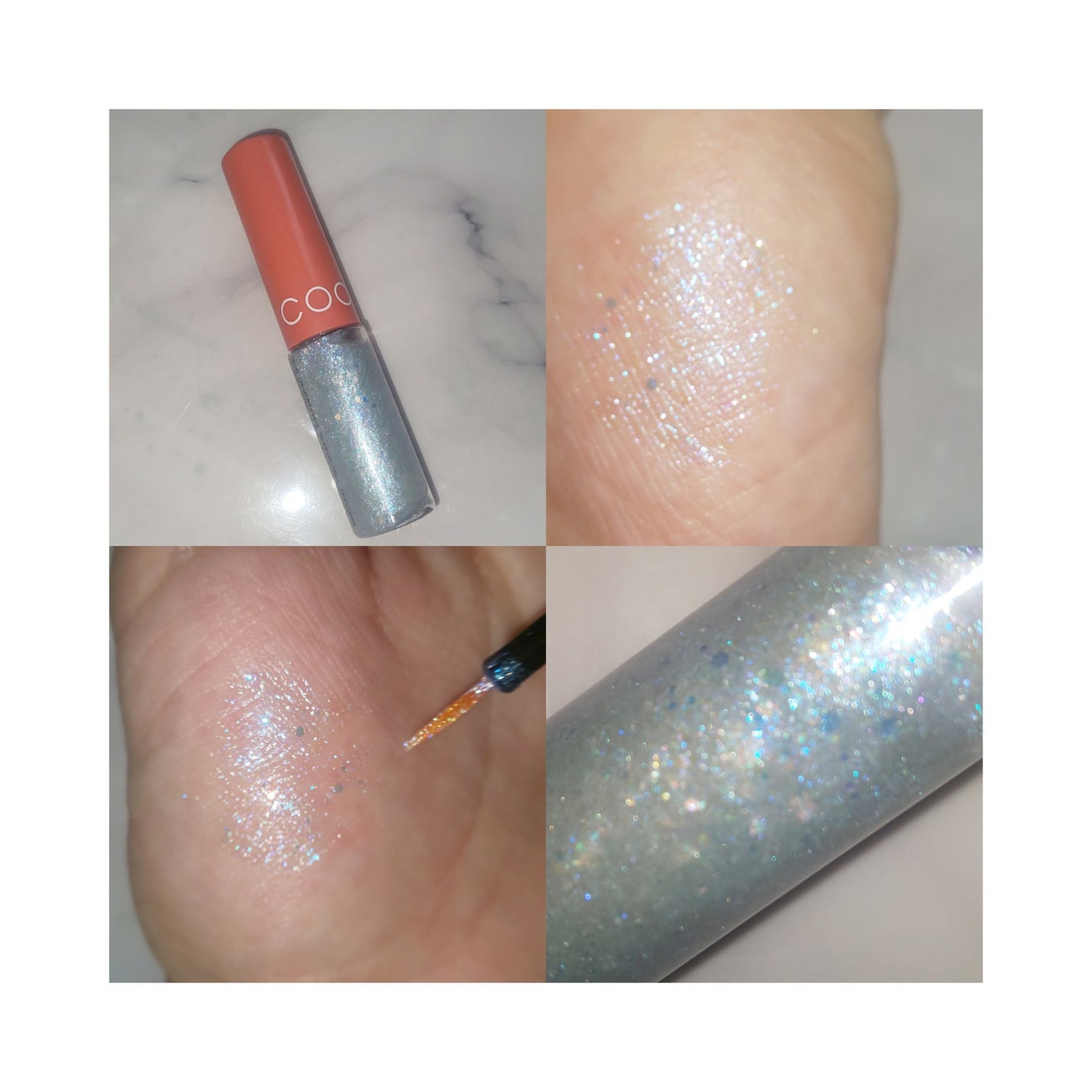 グリッターライナー/coou/グリッターを使ったクチコミ(1枚目)