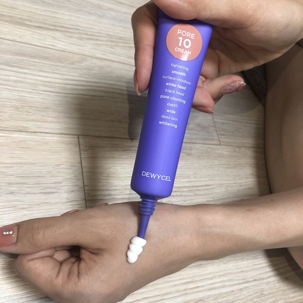 ポアーテンクリーム/DEWYCEL/化粧下地を使ったクチコミ（1枚目）